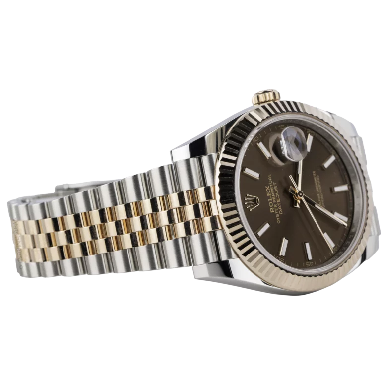 Rolex Datejust 41 Two Tone Choco (4)