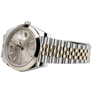 Rolex Datejust 41 Two Tone Sundust Smooth Bezel (3)