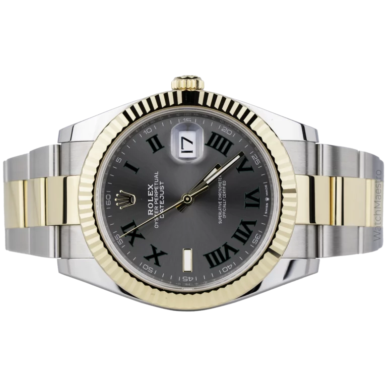 Rolex Datejust 41 Wimbledon Two Tone (2)