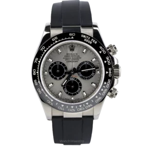 Rolex Daytona Ghost White Gold Oysterflex (1)