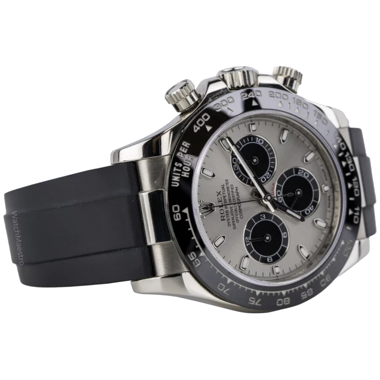 Rolex Daytona Ghost White Gold Oysterflex (4)