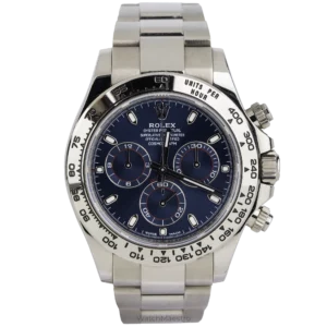 Rolex Daytona White Gold Blue Dial (1)