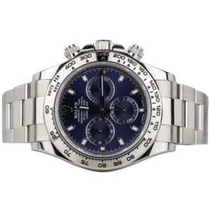 Rolex Daytona White Gold Blue Dial (2)