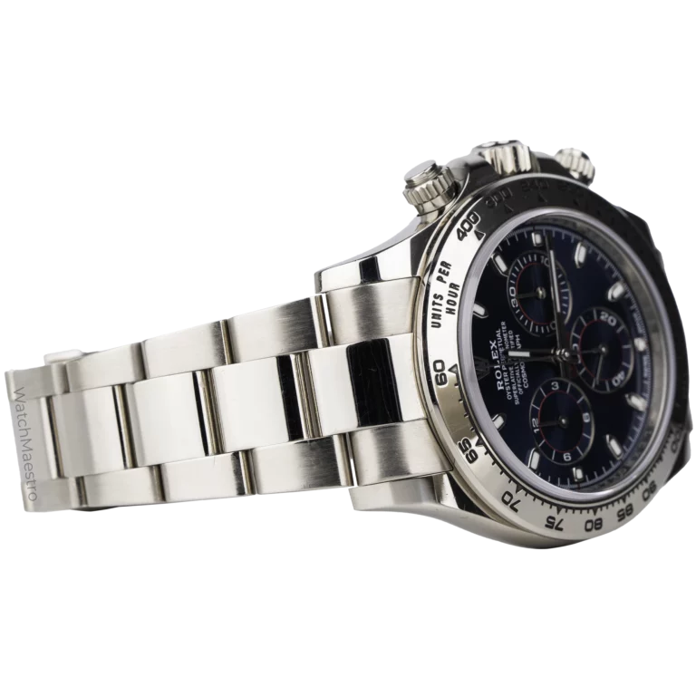 Rolex Daytona White Gold Blue Dial (4)