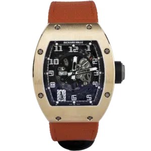 Richard Mille RM010 Rose Gold Red Strap (1)