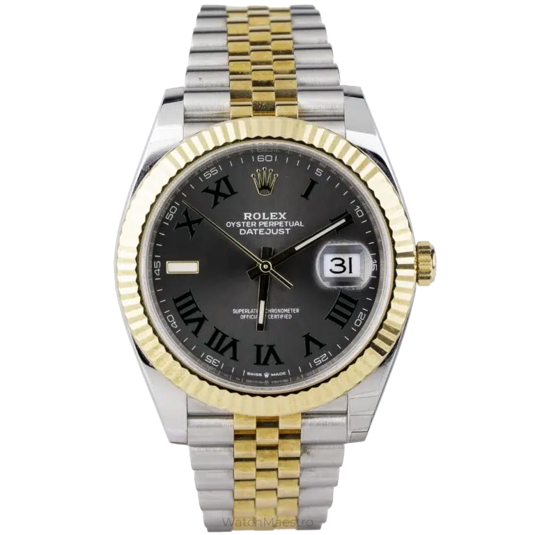 Rolex Datejust 41 Wimbledon Two Tone YG (1)