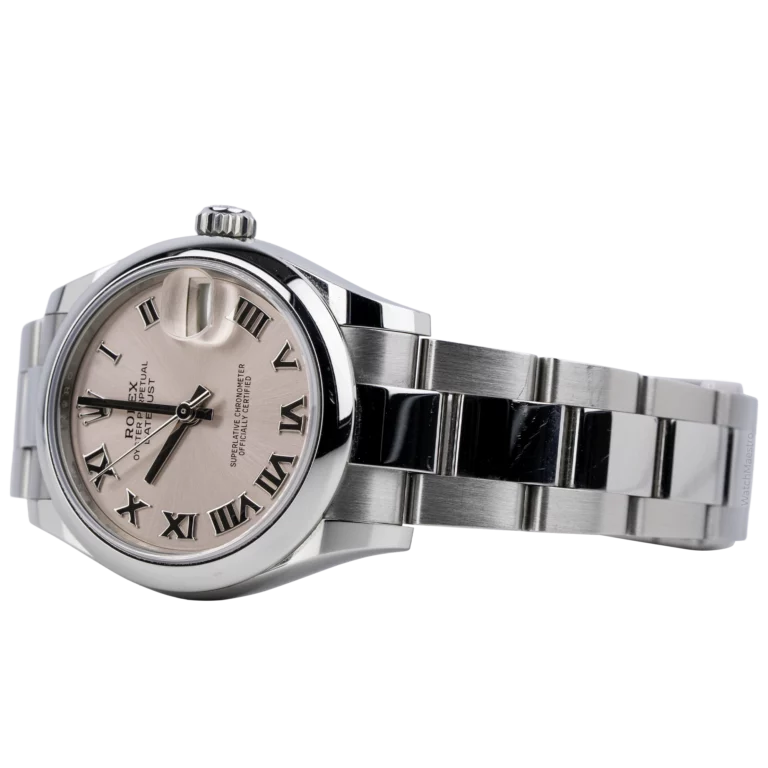 Rolex Datejust 31 Pink Roman Oyster Smooth (4)