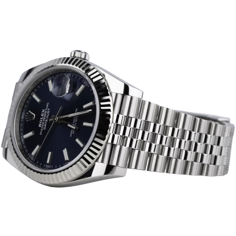 Rolex Datejust 41 Blue Fluted Jub Pre-owned (3)