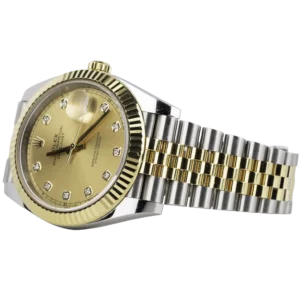 Rolex Datejust 41 Two Tone Champagne Diamond (3)