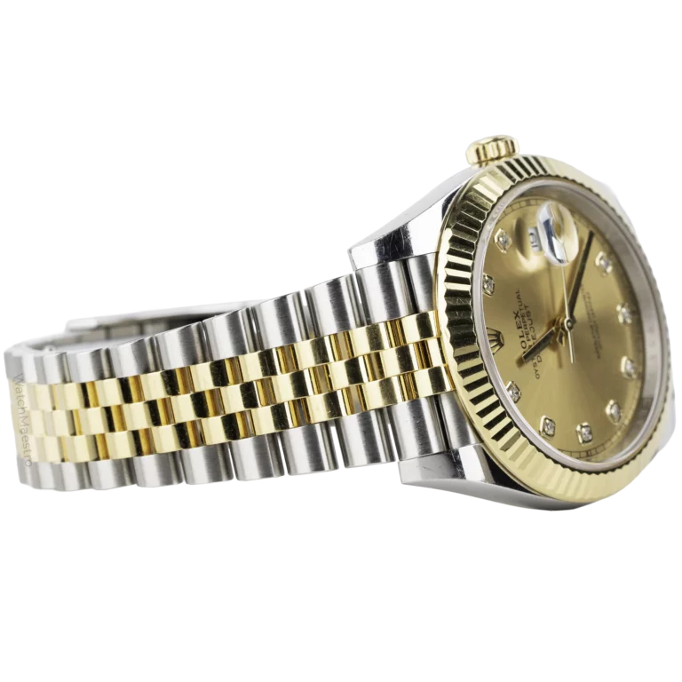 Rolex Datejust 41 Two Tone Champagne Diamond (4)