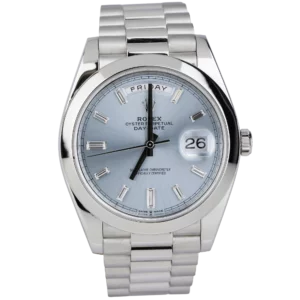 Rolex Day Date Platinum Ice Blue (1)
