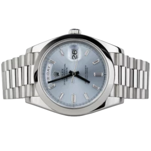 Rolex Day Date Platinum Ice Blue (2)
