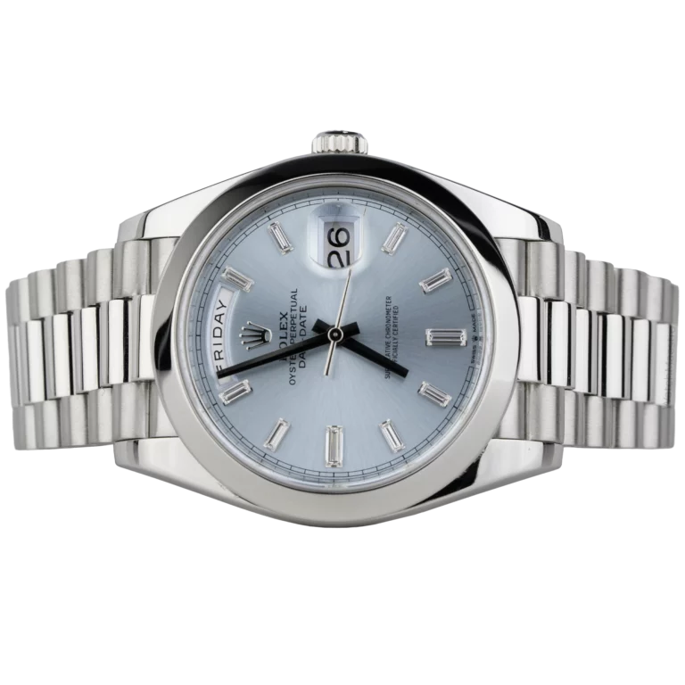 Rolex Day Date Platinum Ice Blue (2)