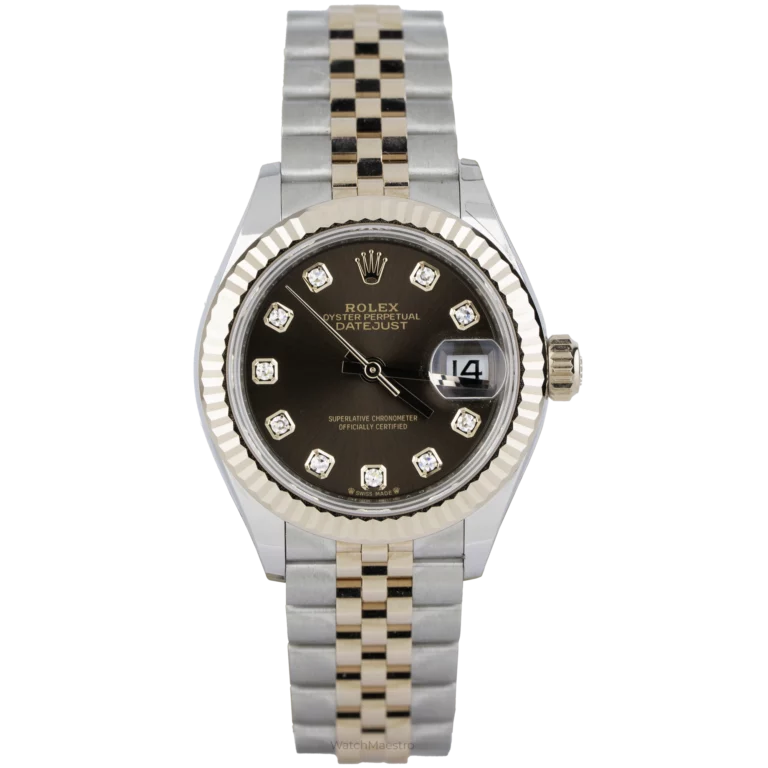 Rolex Datehjust 28mm Choco Diamond (1)