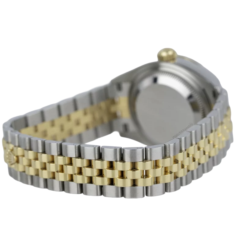 Rolex Datejust 28mm Two Tone Silver Diamond (7)