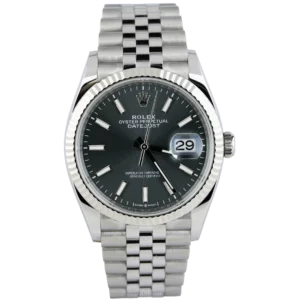 Rolex Datejust 36 Green Fluted Jubilee (1)