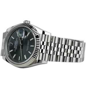 Rolex Datejust 36 Green Fluted Jubilee (3)