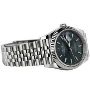 Rolex Datejust 36 Green Fluted Jubilee (4)