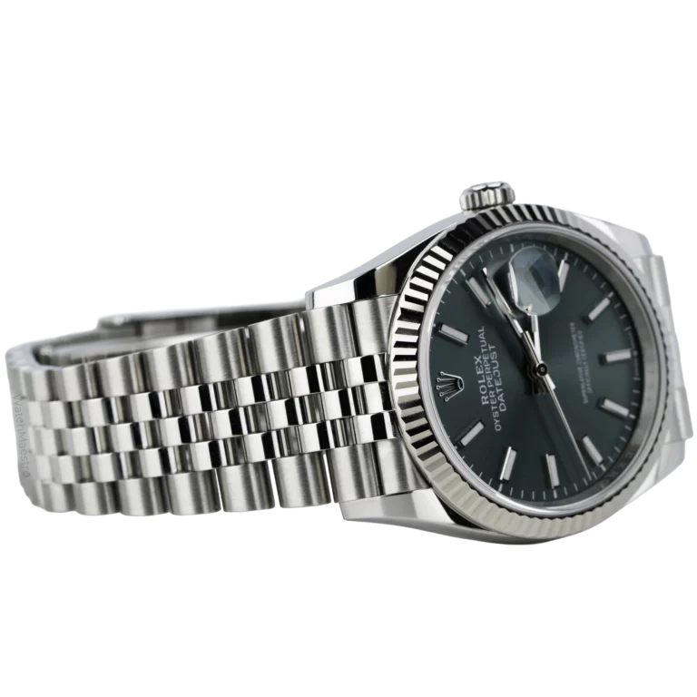Rolex Datejust 36 Green Fluted Jubilee (4)