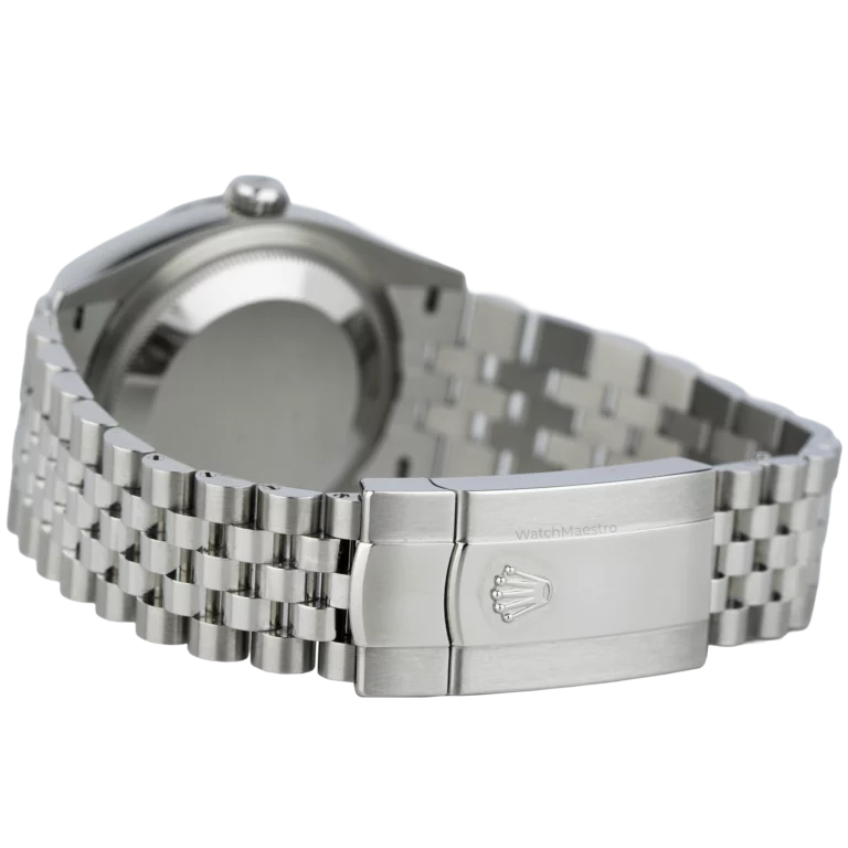 Rolex Datejust 36 Green Fluted Jubilee (8)