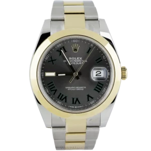 Rolex Datejust 41 Wimbledon Two Tone Smooth Oyster (1)