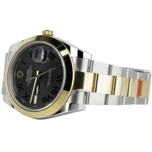 Rolex Datejust 41 Wimbledon Two Tone Smooth Oyster (3)