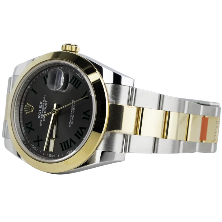 Rolex Datejust 41 Wimbledon Two Tone Smooth Oyster (3)