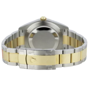 Rolex Datejust 41 Wimbledon Two Tone Smooth Oyster (5)