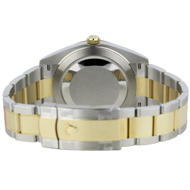 Rolex Datejust 41 Wimbledon Two Tone Smooth Oyster (6)