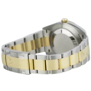 Rolex Datejust 41 Wimbledon Two Tone Smooth Oyster (7)