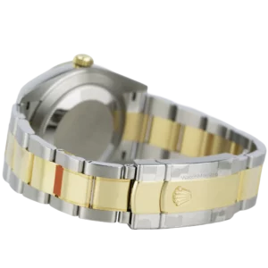 Rolex Datejust 41 Wimbledon Two Tone Smooth Oyster (8)