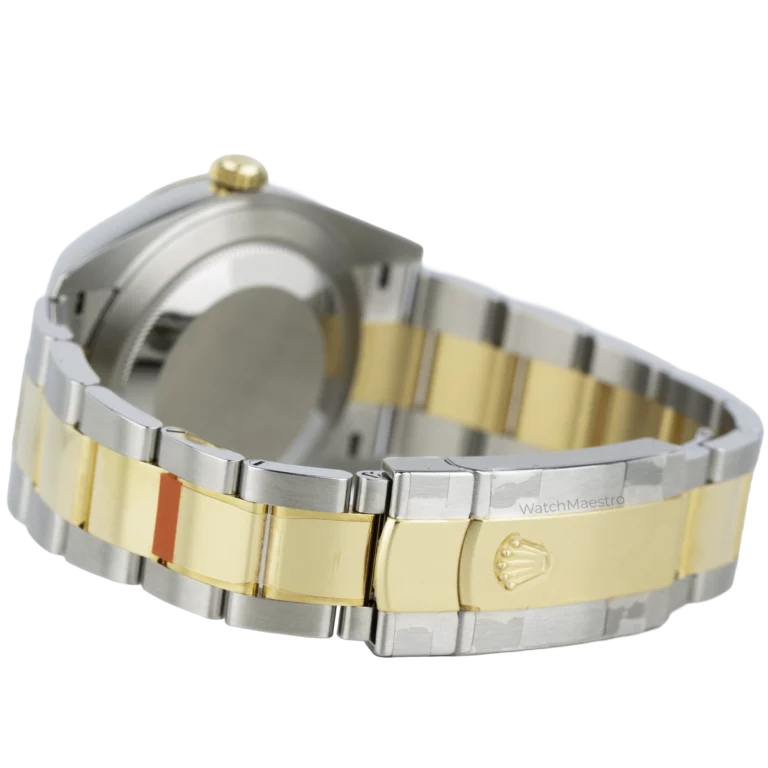 Rolex Datejust 41 Wimbledon Two Tone Smooth Oyster (8)