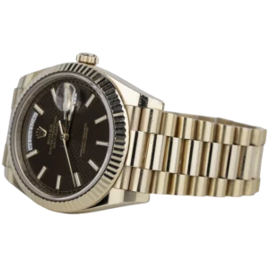 Rolex Day Date 40 Rose Gold Choco Dial (3)