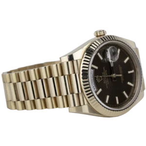 Rolex Day Date 40 Rose Gold Choco Dial (4)