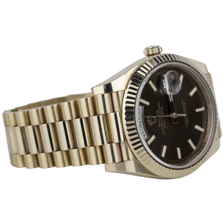 Rolex Day Date 40 Rose Gold Choco Dial (4)