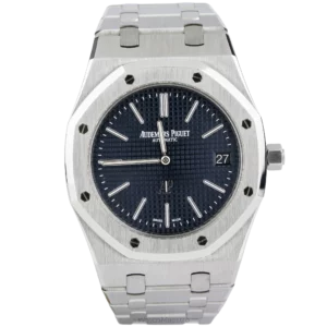 AP Royal Oak Jumbo 15202ST Blue Dial (1)