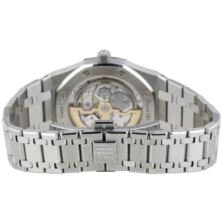 AP Royal Oak Jumbo 15202ST Blue Dial (5)