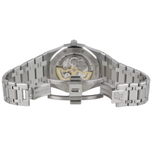 AP Royal Oak Jumbo 15202ST Blue Dial (8)
