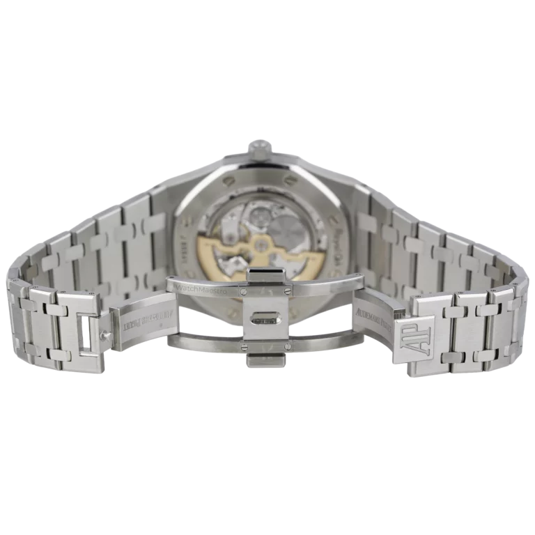 AP Royal Oak Jumbo 15202ST Blue Dial (8)