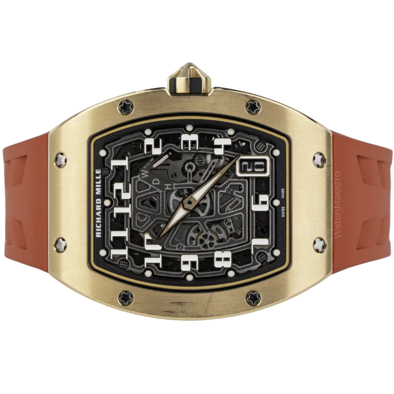 Richard Mille RM 67-02 Rose Gold Red Strap (1)