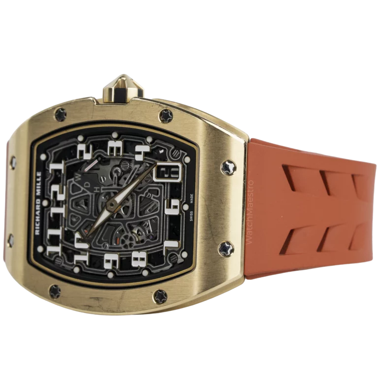 Richard Mille RM 67-02 Rose Gold Red Strap (2)