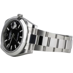 Rolex DJ 41 Black Smooth Oyster 2025 (3)