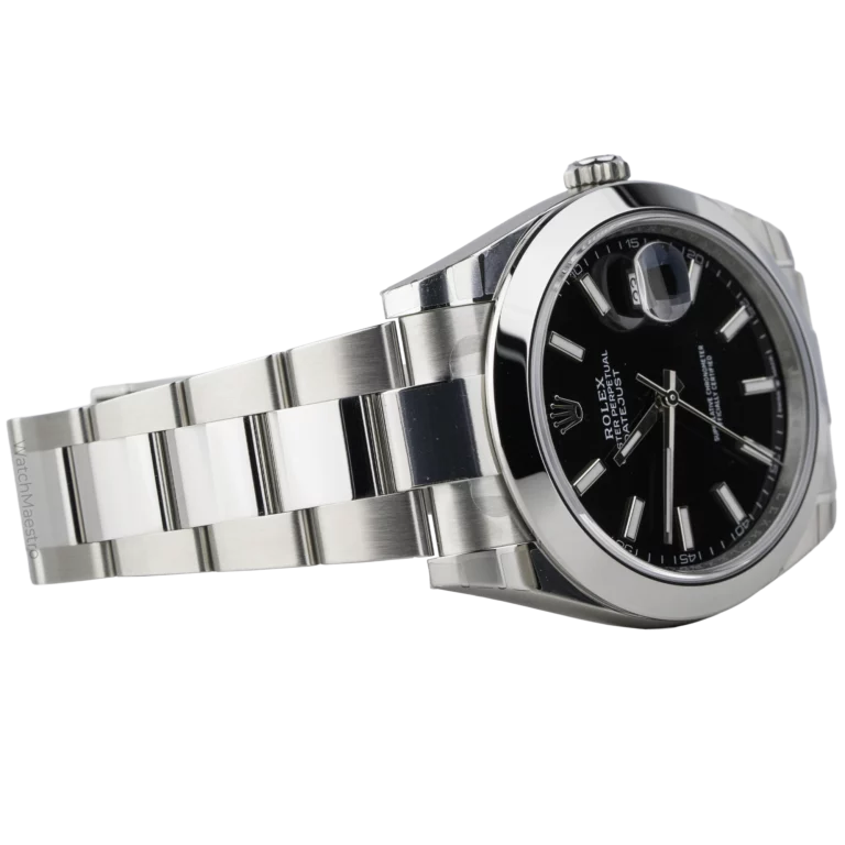 Rolex DJ 41 Black Smooth Oyster 2025 (4)