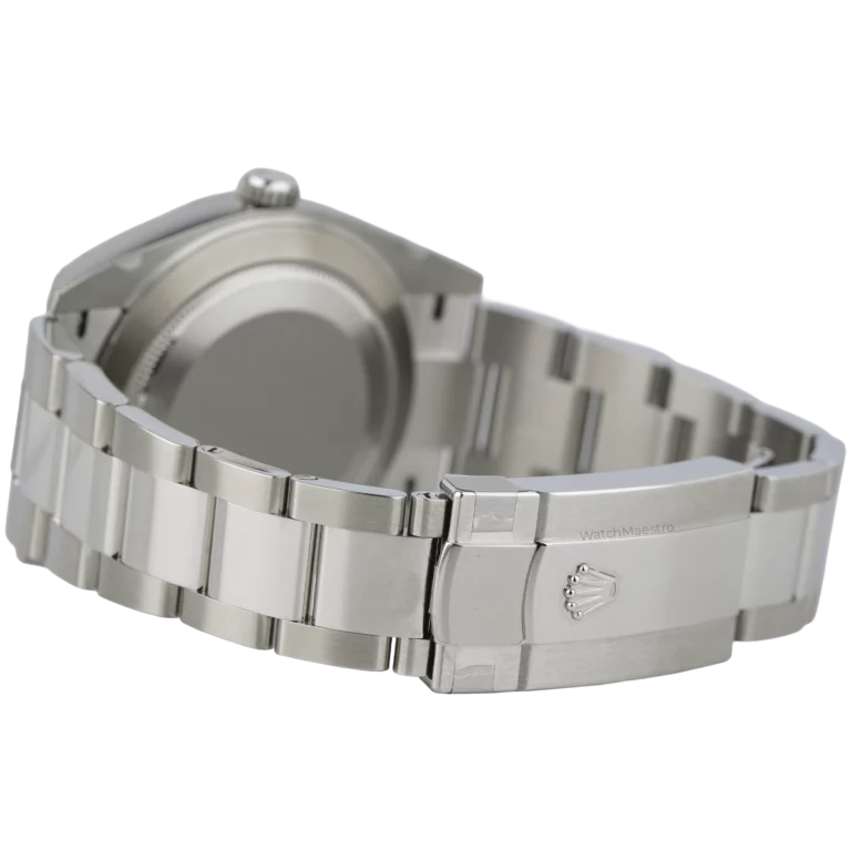 Rolex DJ 41 Black Smooth Oyster 2025 (8)