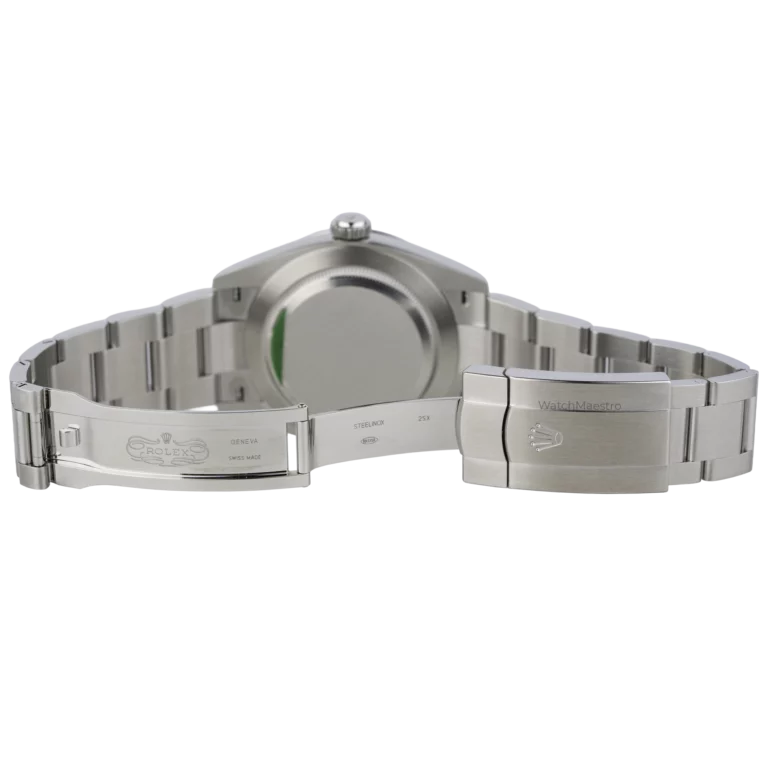Rolex DJ 41 Black Smooth Oyster 2025 (9)