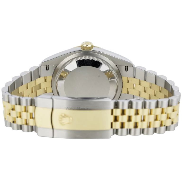 Rolex Datejust 36 Black Diamond Two Tone (6)