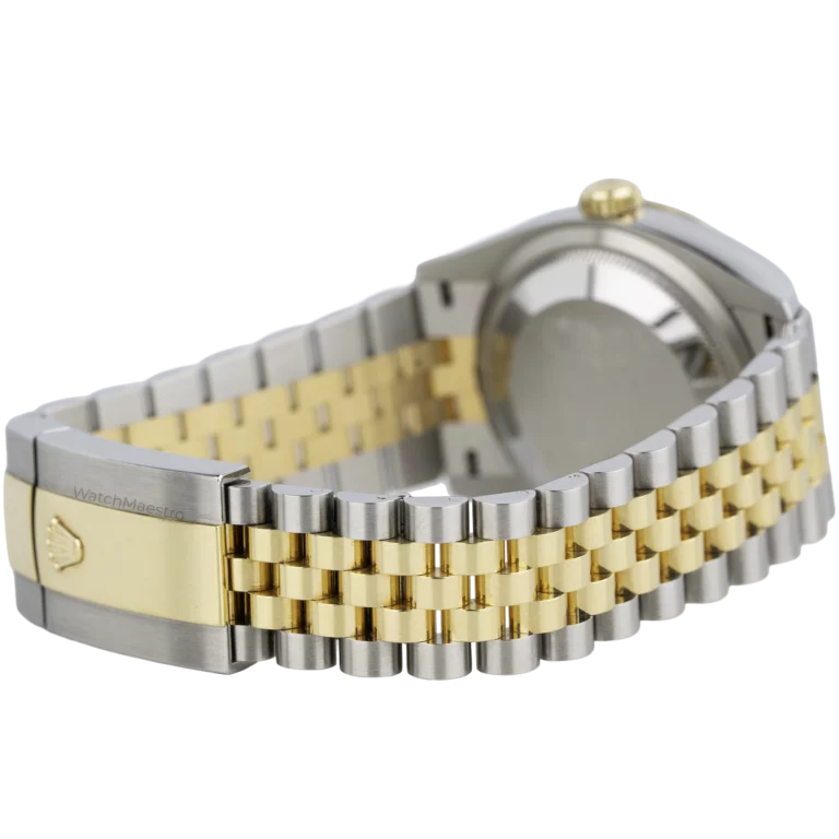 Rolex Datejust 36 Black Diamond Two Tone (7)