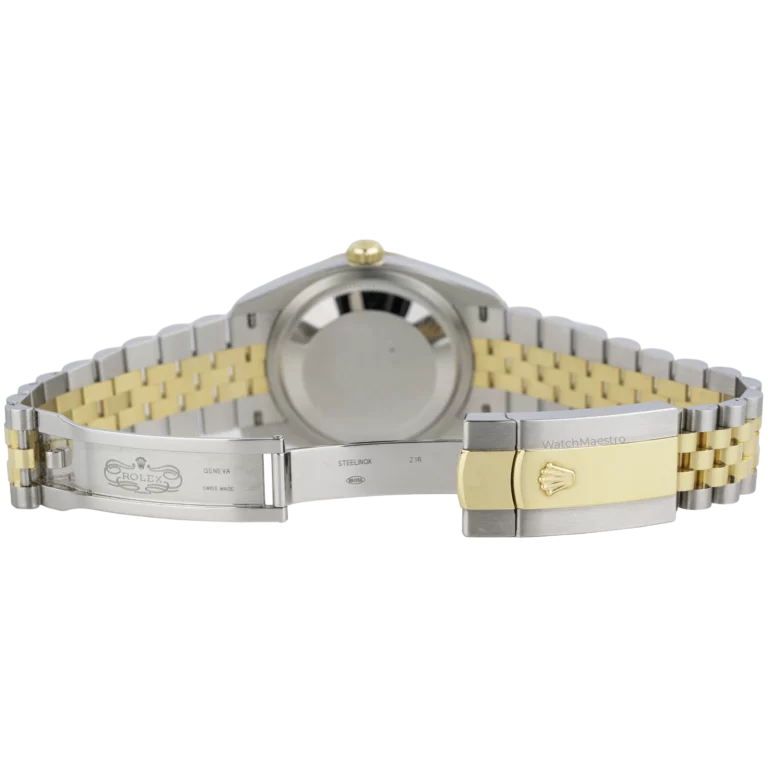 Rolex Datejust 36 Black Diamond Two Tone (9)