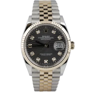 Rolex Datejust 36 Grey Motif Two Tone (1)