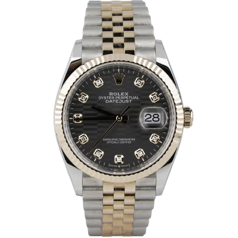 Rolex Datejust 36 Grey Motif Two Tone (1)